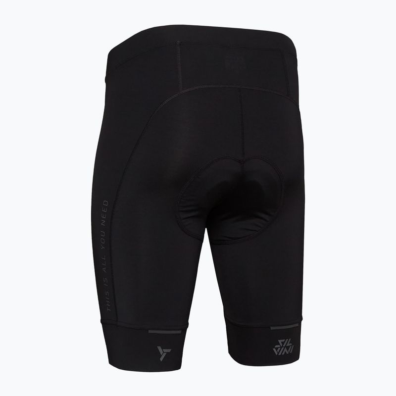 Pánské cyklistické šortky Silvini Fortore black 2