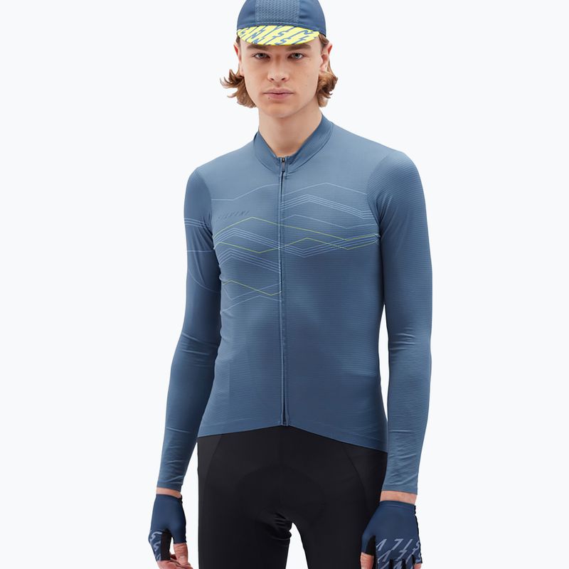 Pánský cyklistický dres SILVINI Valfuro námořnictvo 3123-MD2200/32322