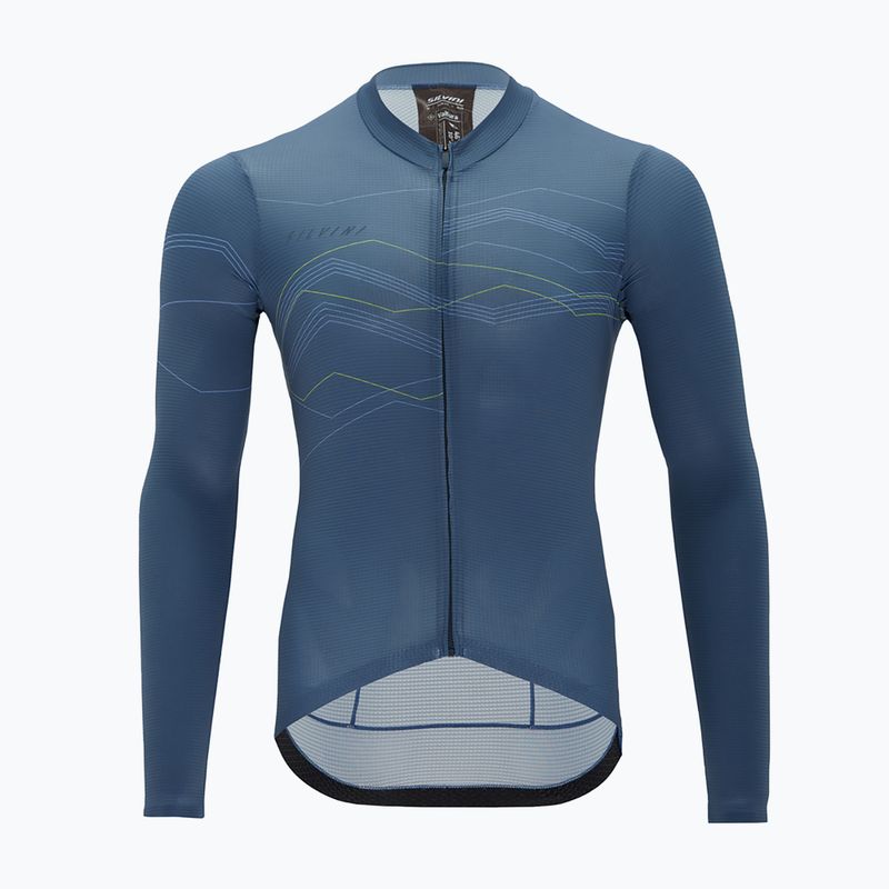 Pánský cyklistický dres SILVINI Valfuro námořnictvo 3123-MD2200/32322 3