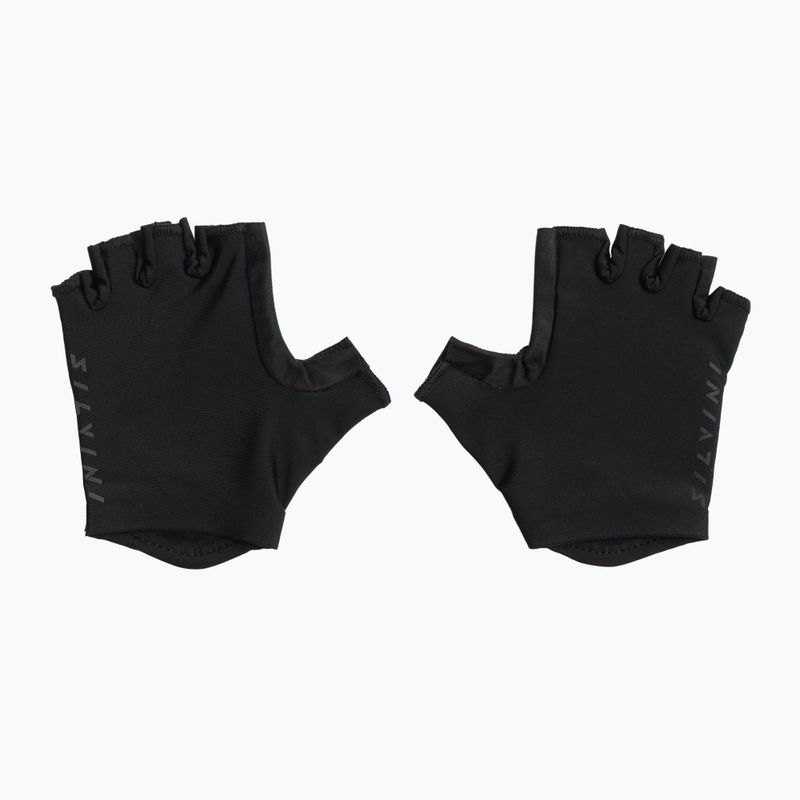 Pánské cyklistické rukavice SILVINI Sarca black 2