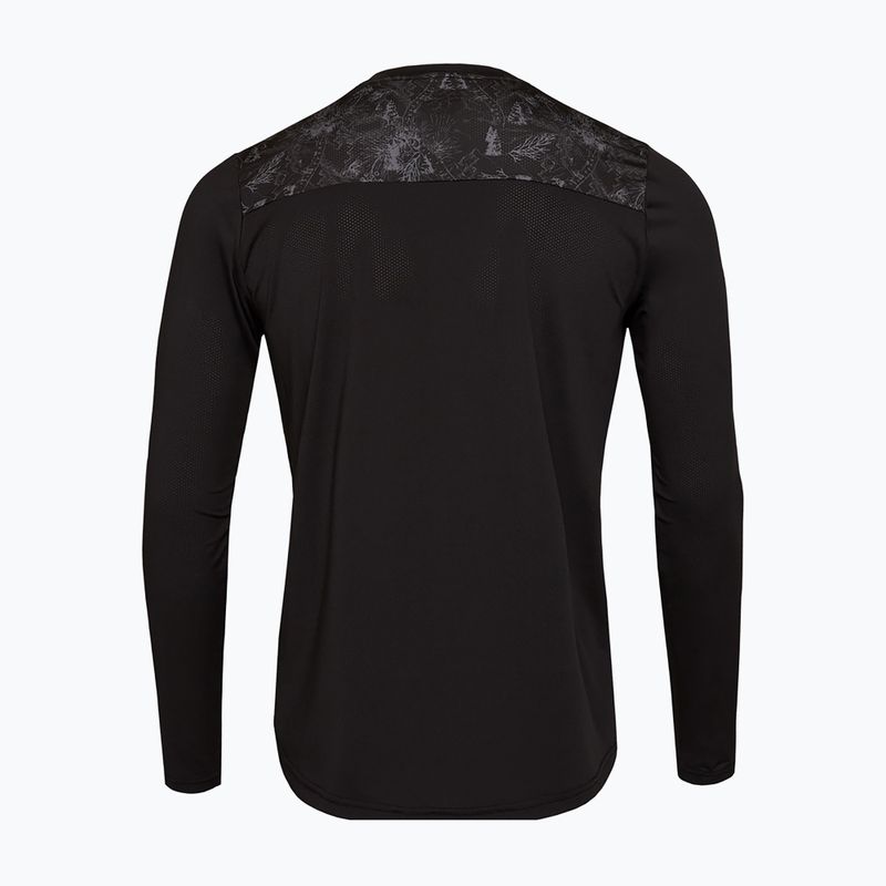 Pánské cyklistické tričko Longsleeve SILVINI Ello charcoal 2