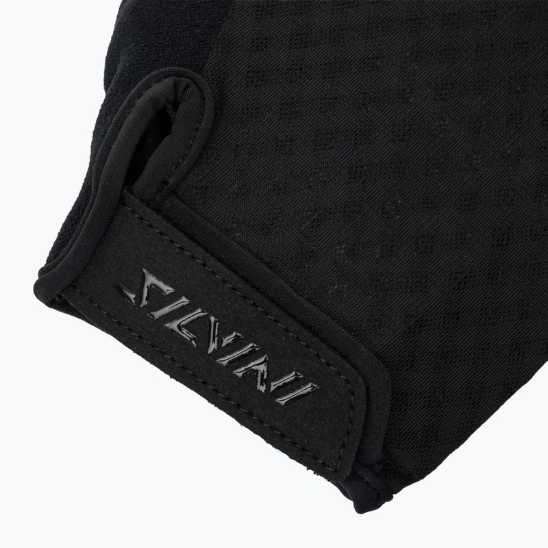 Pánské cyklistické rukavice SILVINI Gaiono black 4