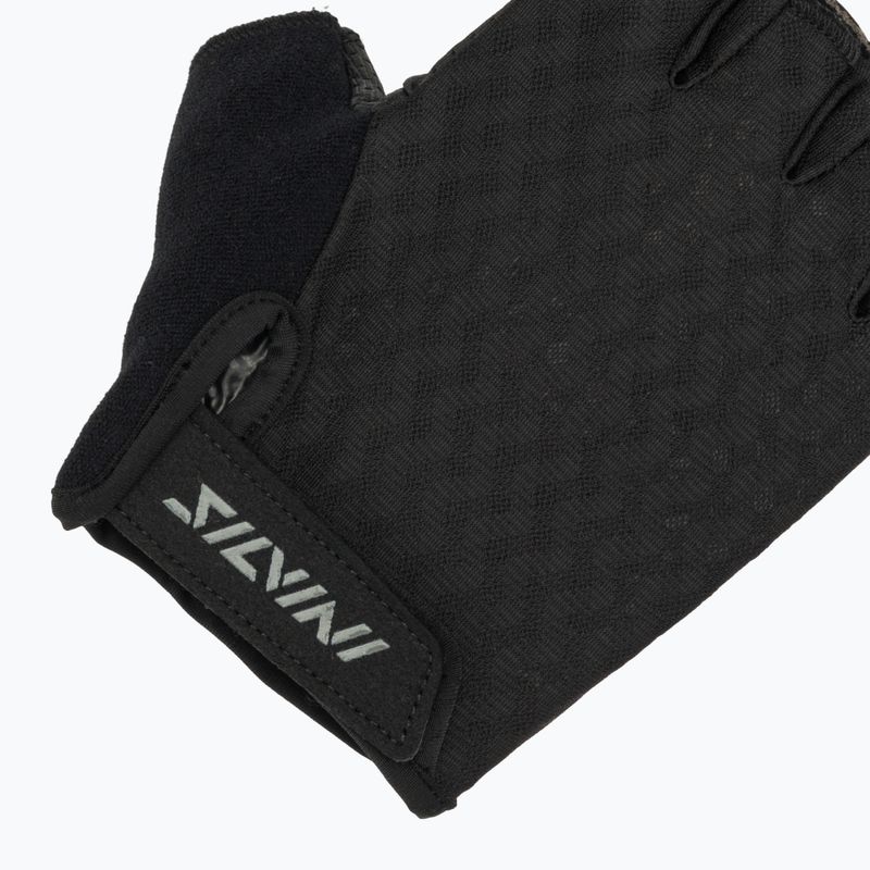 Dámské cyklistické rukavice SILVINI Gaiona black 4