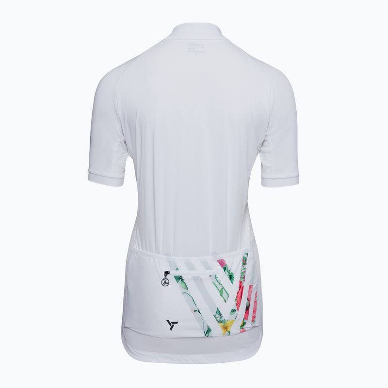 Dámský cyklistický dres SILVINI Calnia white/cloud 2