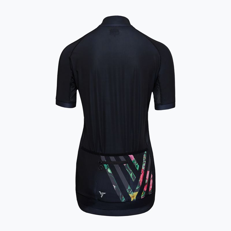 Dámský cyklistický dres SILVINI Calnia black/charcoal 2