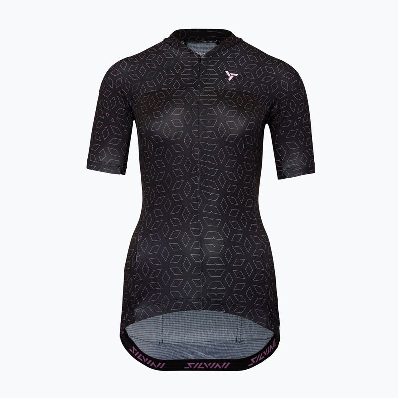 Dámský cyklistický dres SILVINI Catirina black/blush 5