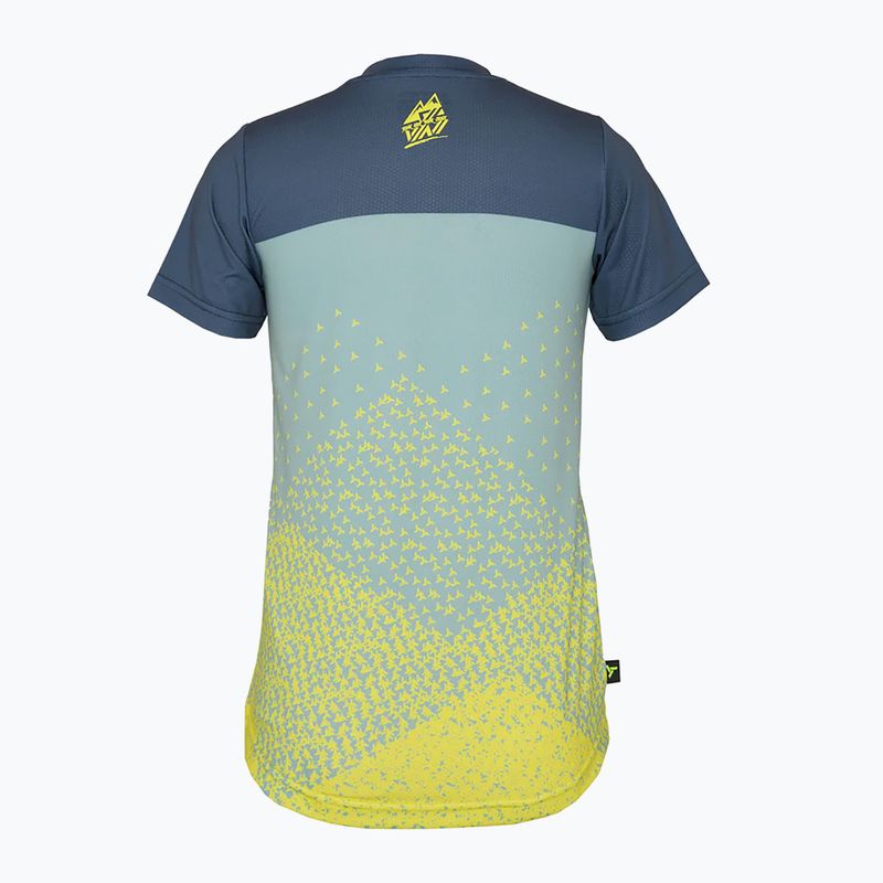 Dětský cyklistický dres SILVINI Denni neon/blue 5