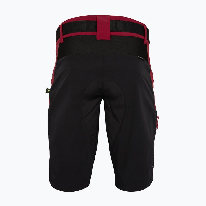 Pánské cyklistické šortky SILVINI Rango Pro merlot/black 2