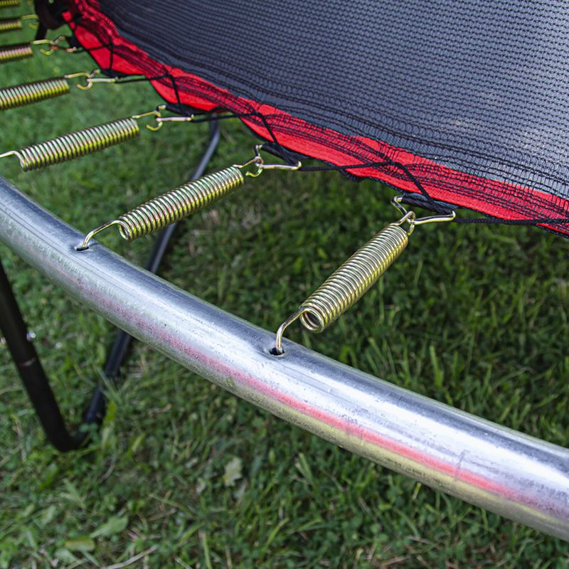 Zahradní trampolína se sítí inSPORTline Flea 244 cm 22275 2