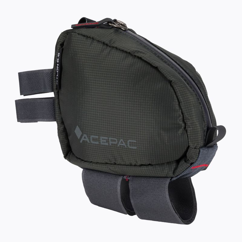 Brašna na kolo Acepac Zip šedá 133029