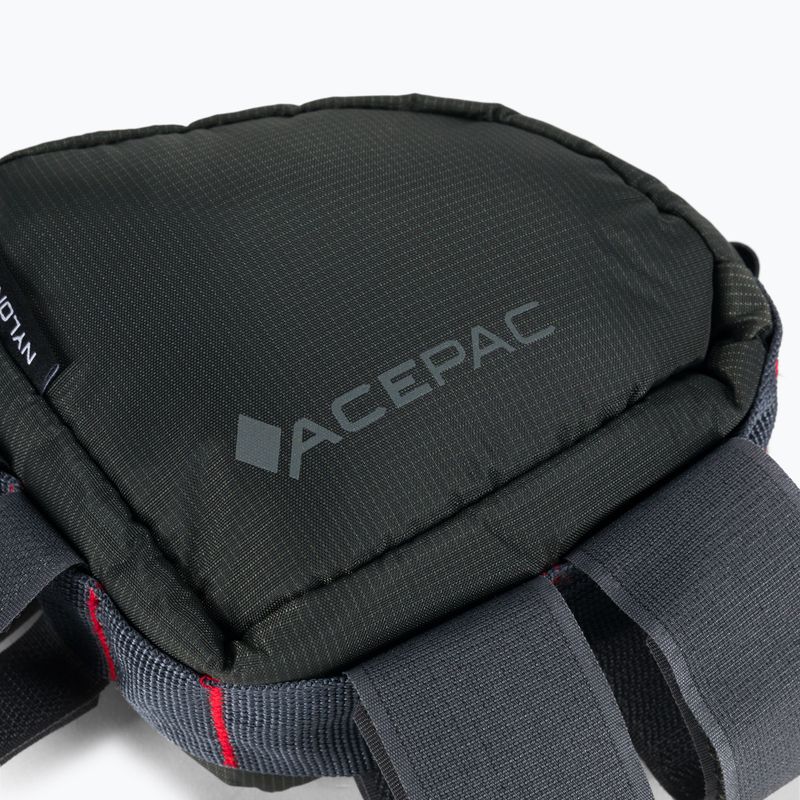 Brašna na kolo Acepac Zip šedá 133029 3