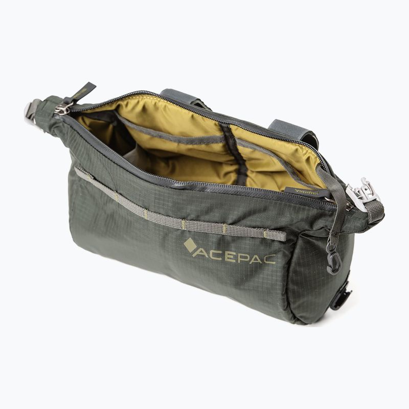 Brašna na řídítka Acepac Barrel MKIII 2 l grey 7