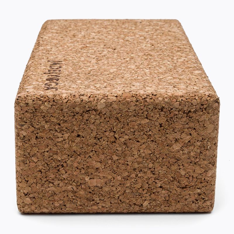 Blok na jógu JadeYoga Cork Block Small světle hnědý CYBS 2