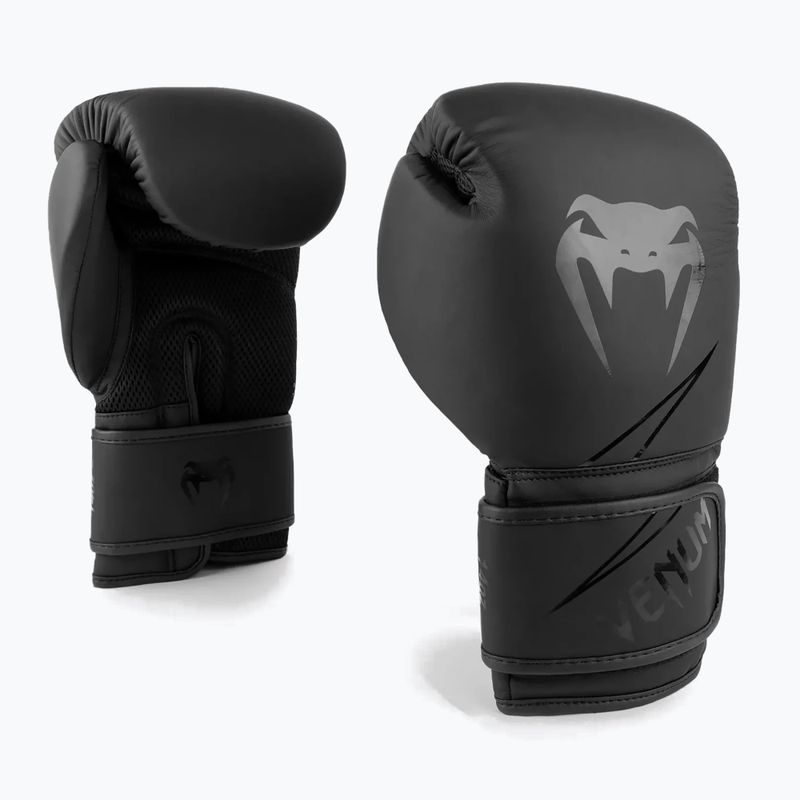 Boxerské rukavice Venum Boxing WLMT Edition black/black
