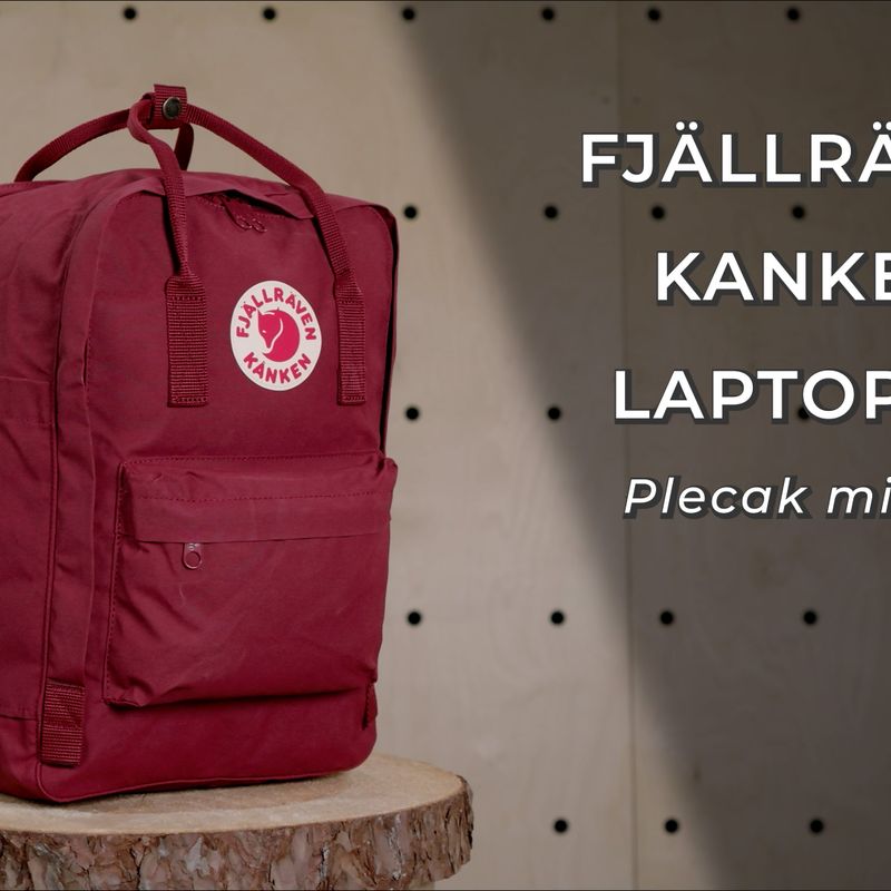 Fjällräven Kanken Batoh na notebook 15  tmavě šedý F23524 10