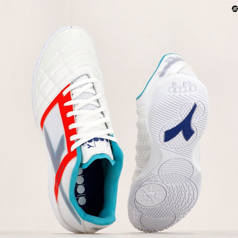 Pánské kopačky Diadora Brasil Sala Cup ID white/navy 19