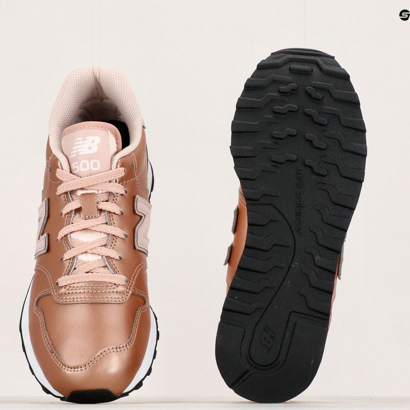 Dámské boty New Balance GW500V2 metallic rose 13