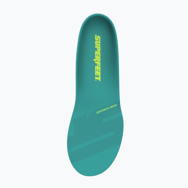 Vložky do bot Superfeet Sport Ultralight porcelain green 2