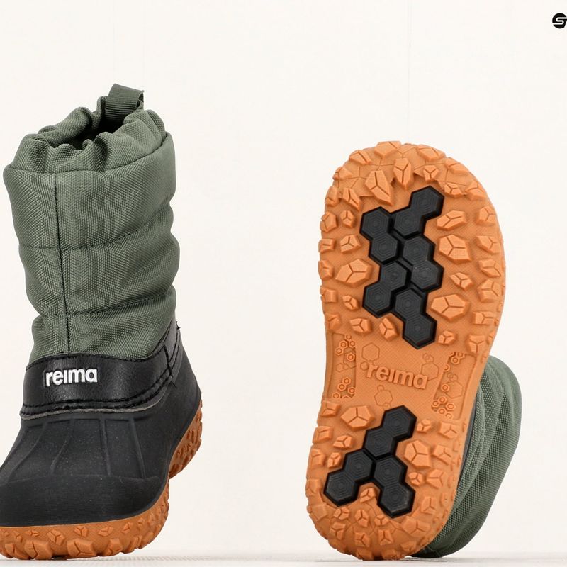 Dětské trekové boty Reima Loskari thyme green 21
