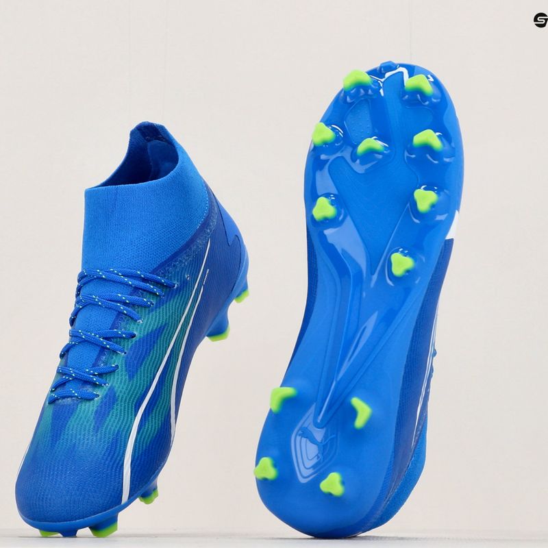 Dětské kopačky PUMA Ultra Pro FG/AG Jr ultra blue/puma white/pro green 12