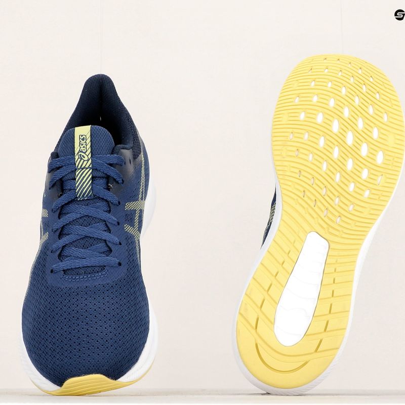 ASICS Patriot 13 pánské běžecké boty deep ocean/glow yellow 12
