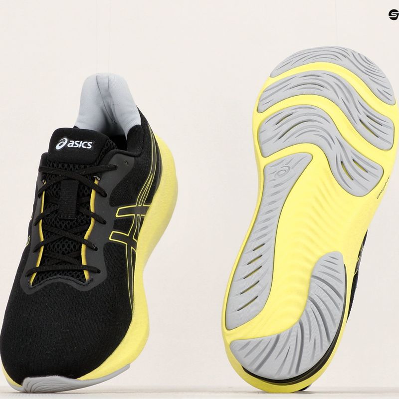 ASICS Gel-Pulse 14 pánské běžecké boty black/glow yellow 15