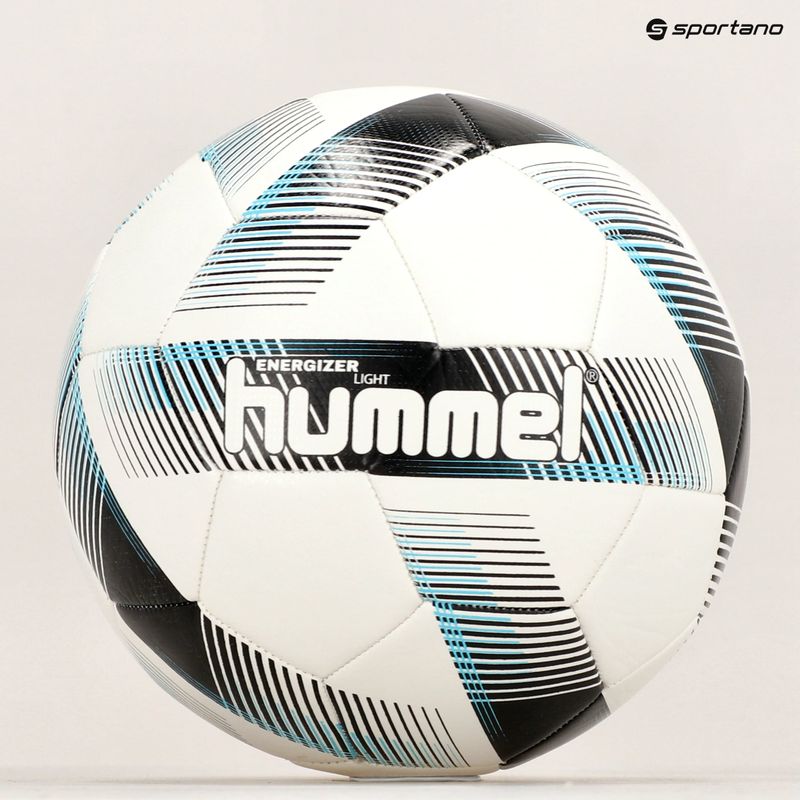 Hummel Energizer Light FB fotbalový míč bílý/černý/modrý velikost 5 8