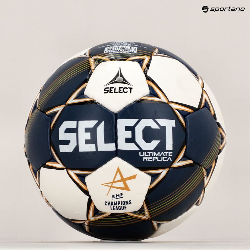 SELECT Ultimate LM v22 Replica Handball námořnická modrá a bílá SE98563 5