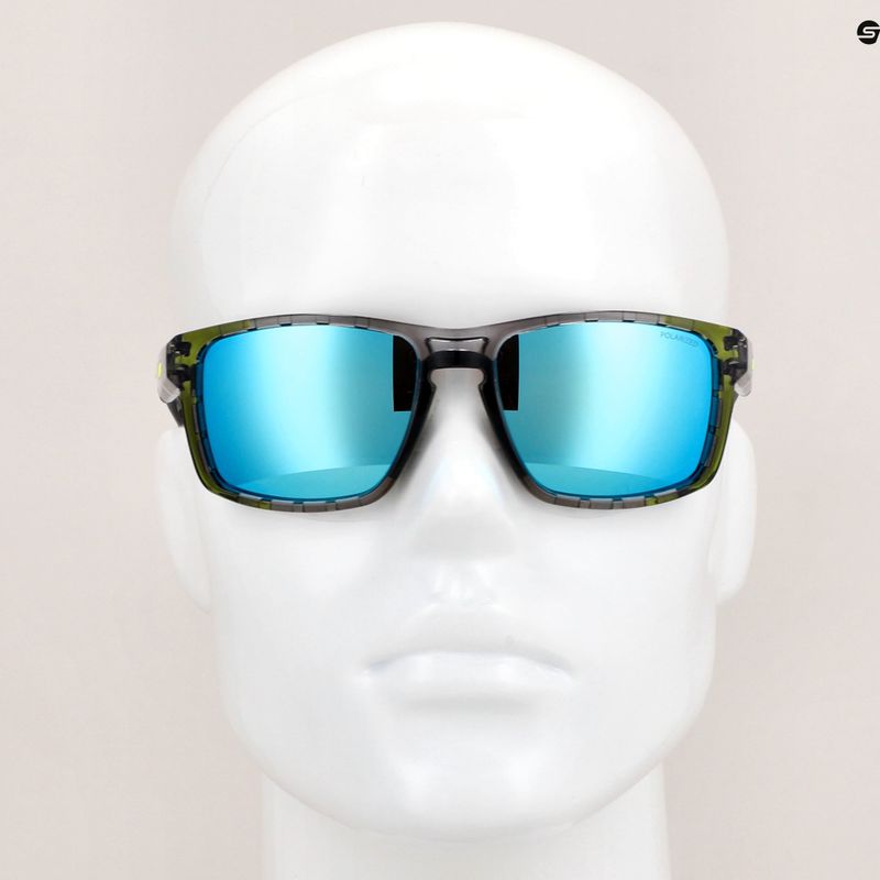 Julbo Shield Polar 4 Hd black/yellow fluo/capsule ocean master cyklistické brýle 11