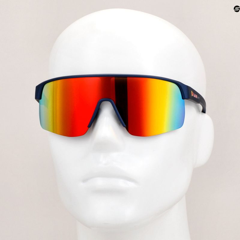 Cyklistické brýle Red Bull Spect Dakota blue/red revo 8