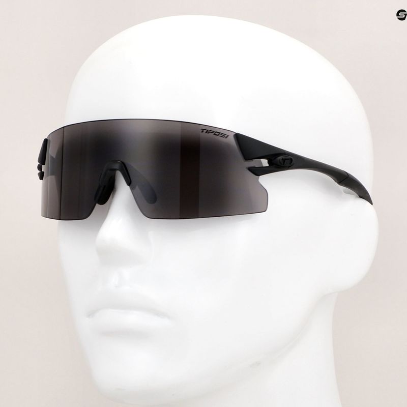 Cyklistické brýle Tifosi Rail Xc Clarion blackout/smoke/ac red/clear 8