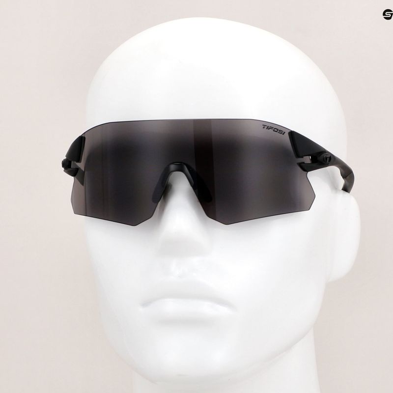 Cyklistické brýle Tifosi Rail blackout/smoke/ac red/clear 10