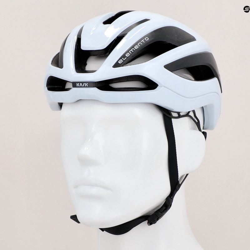 Cyklistická přilba KASK Elemento bílá 19