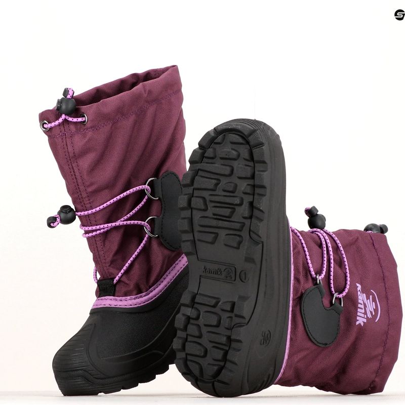 Chlapecké trekové boty Kamik Southpole4 grape 14