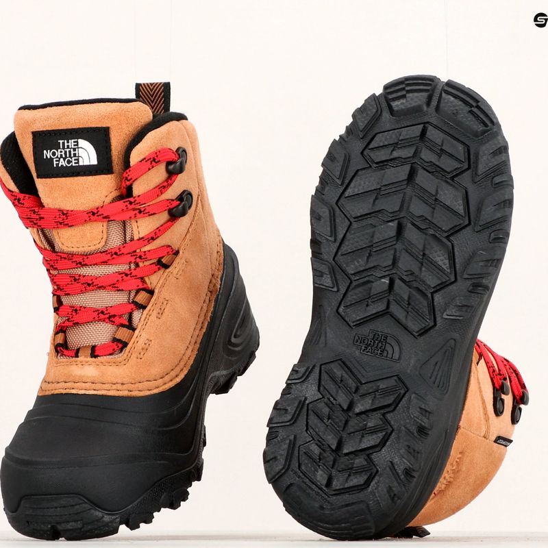 Dětské trekové boty The North Face Chilkat V Lace almond butter/black 18