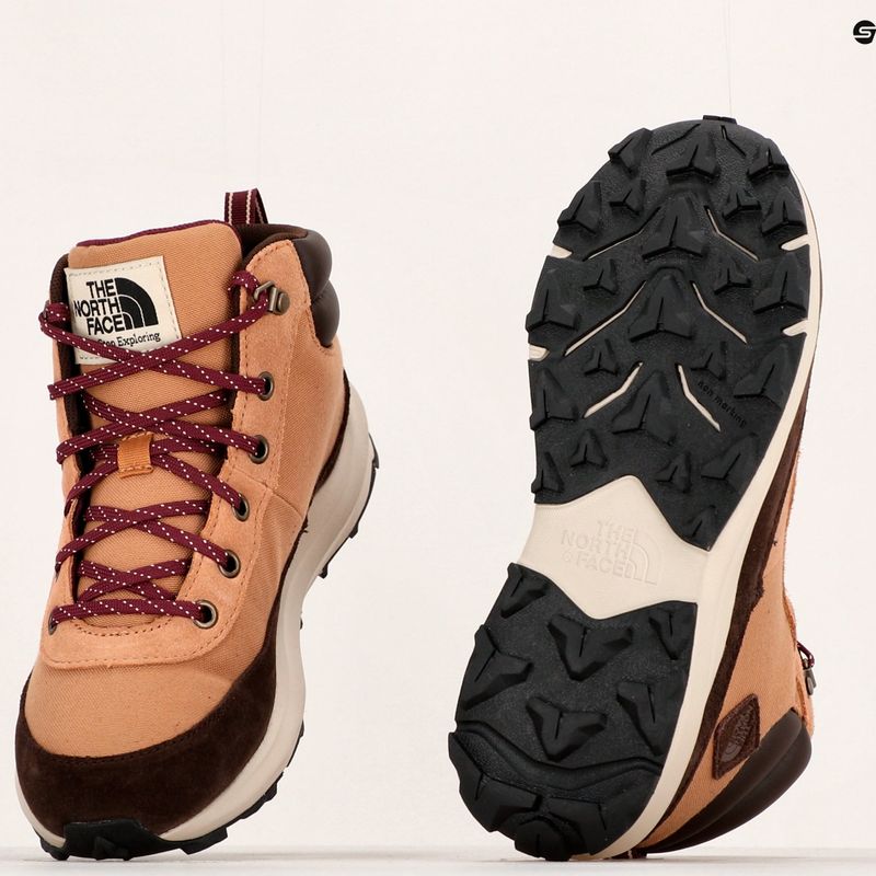 Dětské trekové boty The North Face Back To Berkeley IV Hiker almond butter/demitasse brown 12