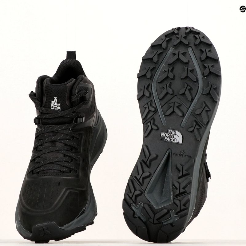 Pánské trekové boty The North Face Vectiv Exploris 2 Mid Futurelight Lthr black/vanadis grey 18