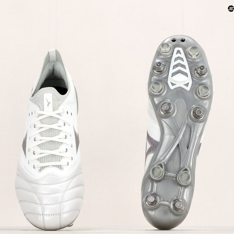 Kopačky Mizuno Morelia Neo III Elite M white/hologram/cool gray 3c 12