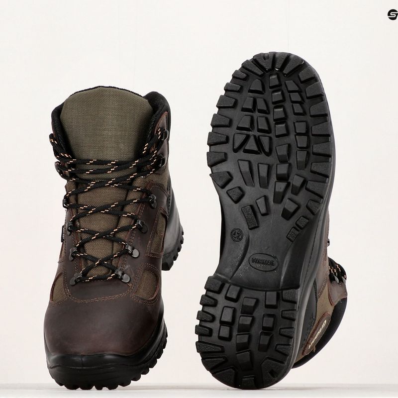 Pánské trekové boty Grisport 626D91G brown 10