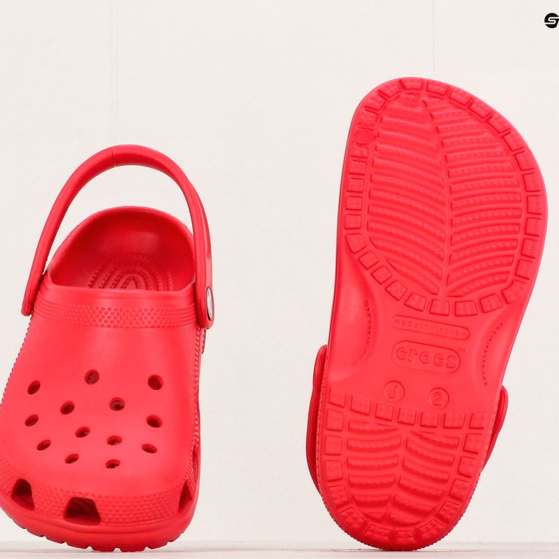 Dětské žabky Crocs Classic Clog varsity red 13