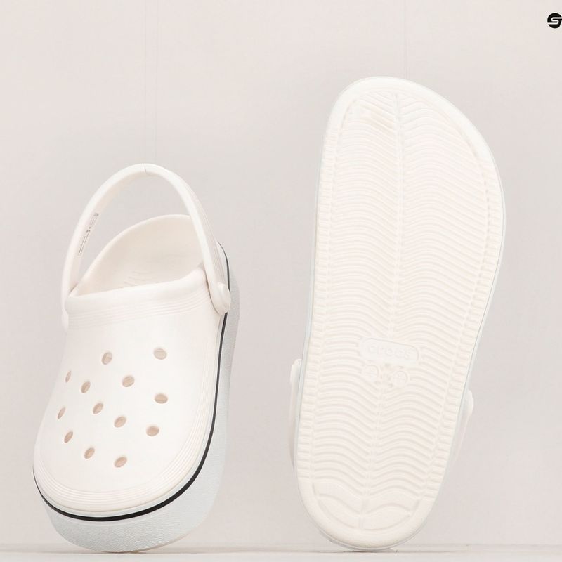 Pánské dřeváky Crocs Crocband Clean Of Court Clog white 13