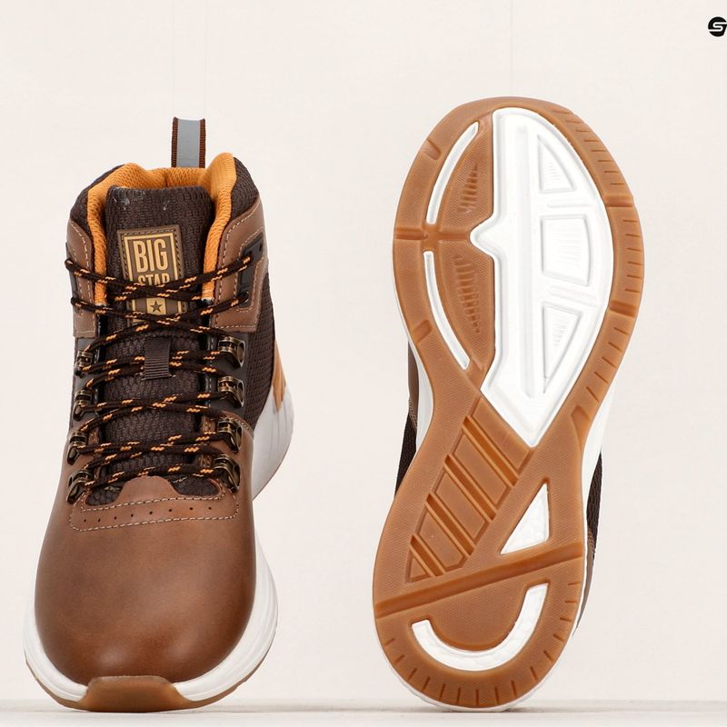 BIG STAR dámské boty KK274224 hnědé 9