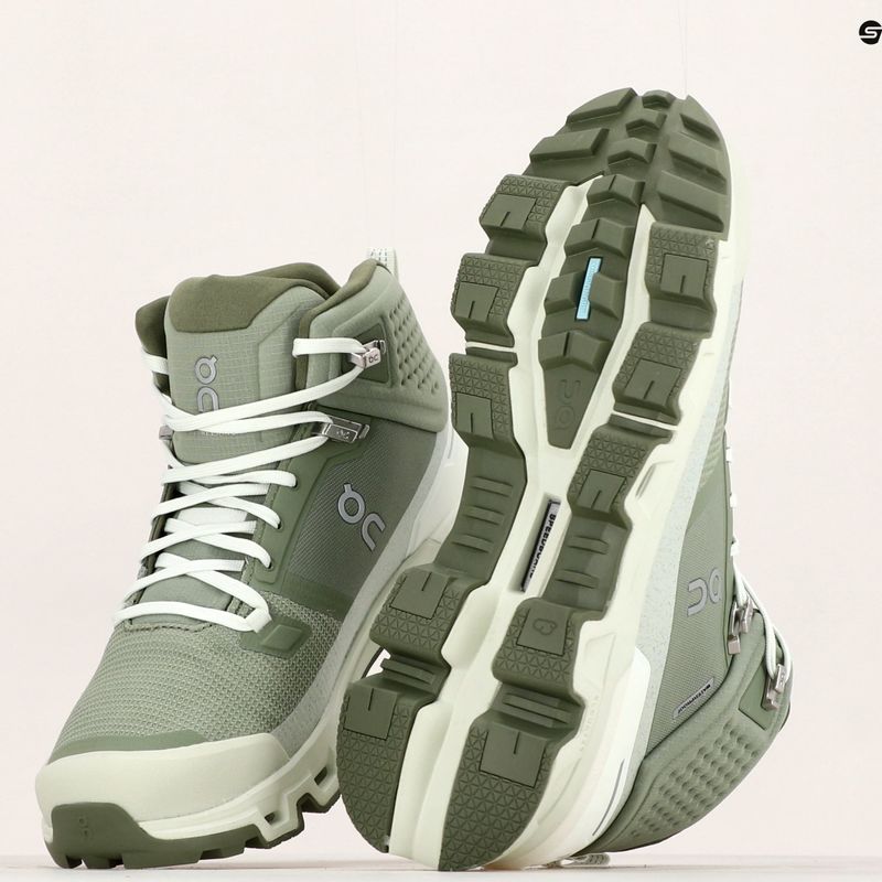 Pánská treková obuv On Cloudrock 2 Waterproof reseda/aloe 8
