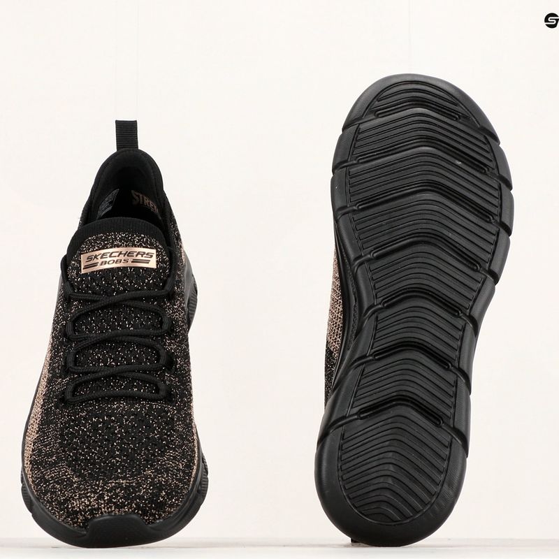 Dámské tenisky SKECHERS Bobs B Flex Fall Sparks black/gold 14