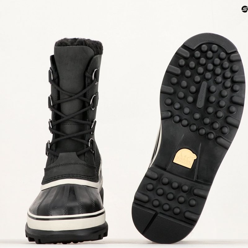 Pánské trekové boty Sorel Caribou black/dark stone 14