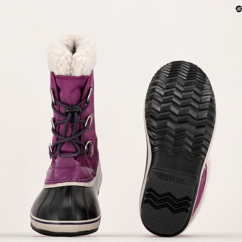 Dětské trekové boty Sorel Yoot Pac Nylon Wp wild iris/dark plum 14