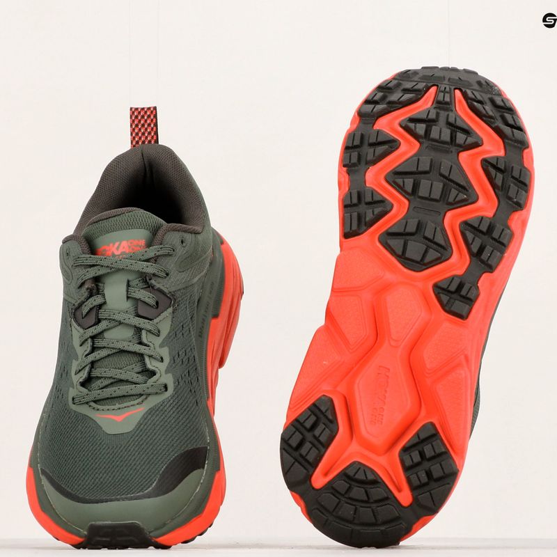 Pánská běžecká obuv HOKA Challenger ATR 6 thyme/fiesta 11