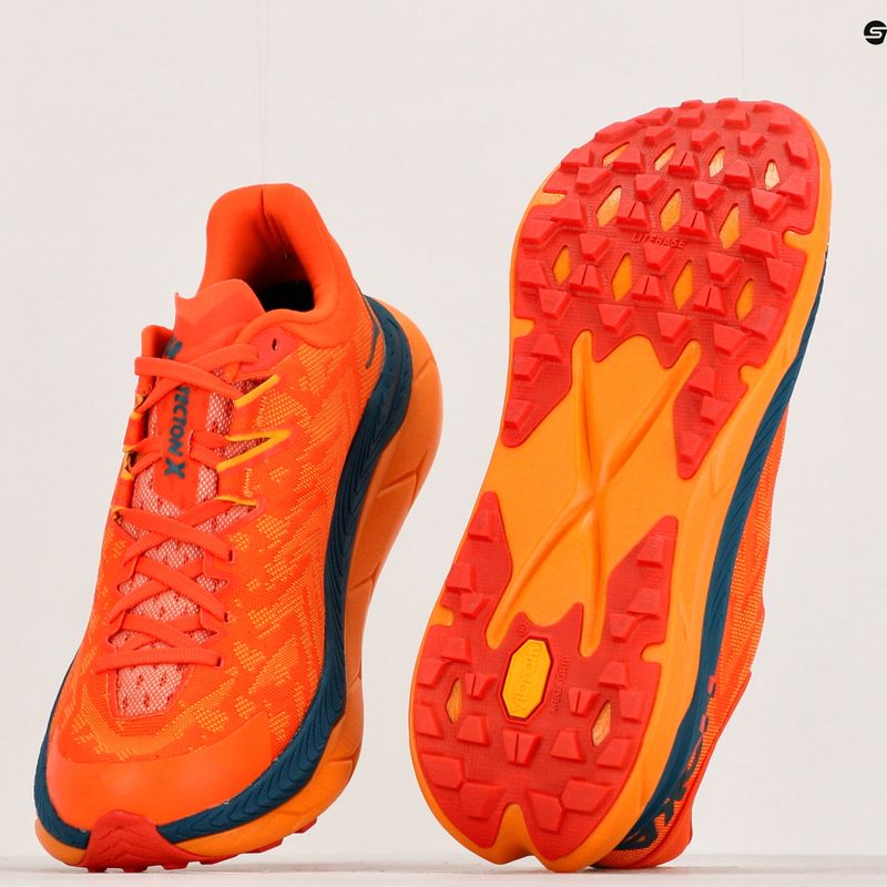Pánská běžecká obuv HOKA Tecton X persimmon orange/radiant yellow 11