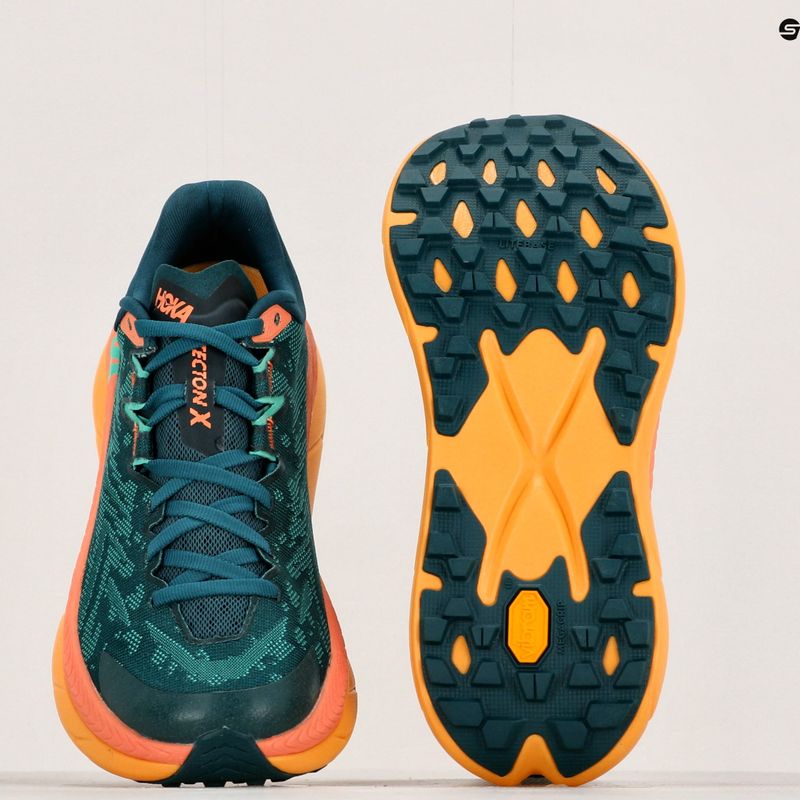 Dámská běžecká obuv HOKA Tecton X deep teal/water garden 13