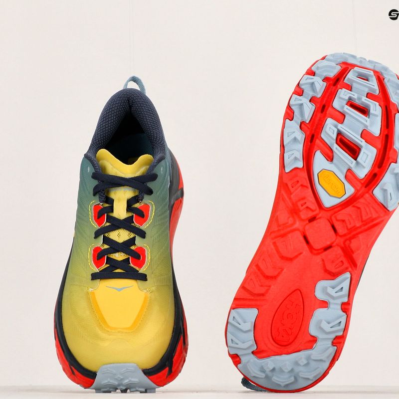 Pánská běžecká obuv HOKA Mafate Speed 3 provincial blue/fiesta 10